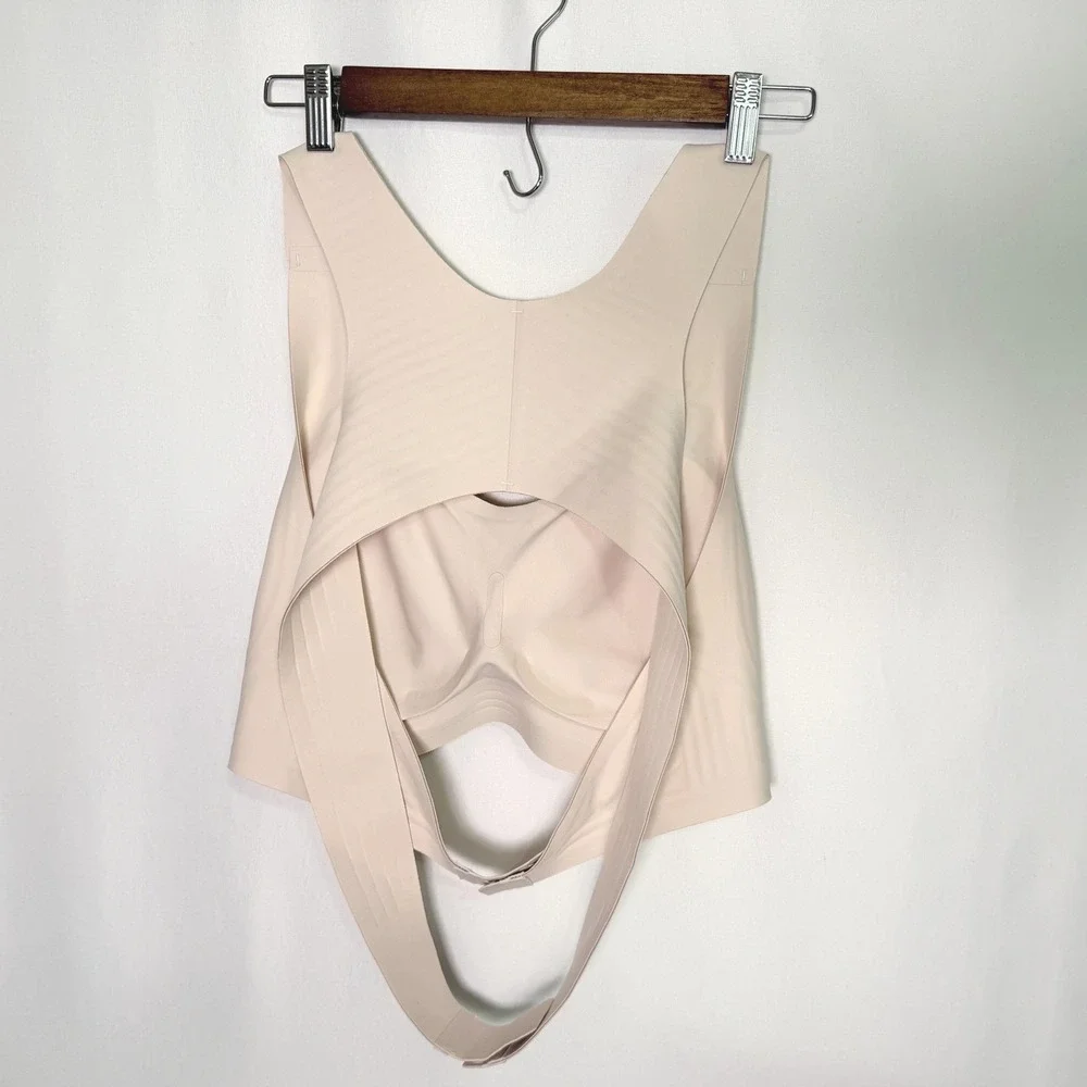 Everyday Comfort Front-Closure Scoop Neck Bra - Cream
